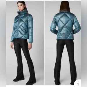 SAVE THE DUCK 🦆 jacket - Joan Water Repellant Puffer Jacket - heaven blue